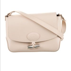 Longchamp leather crossbody bag